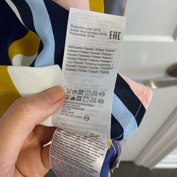 ONLY Colourblock Donna Wrap Dress (BRAND NEW/NWT) - Picture 7 of 8